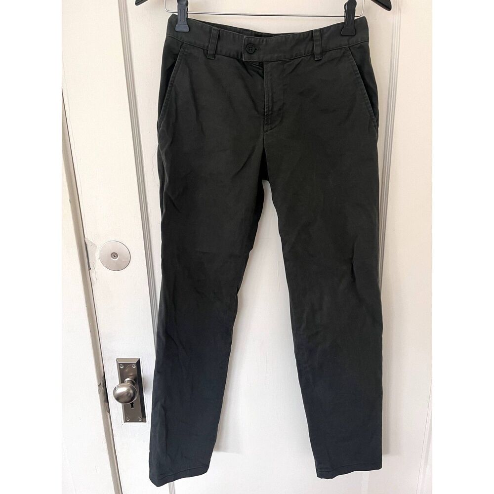 APC Cotton Pants Chinos Forest Dark Green Slim Fit Size 28 x 29